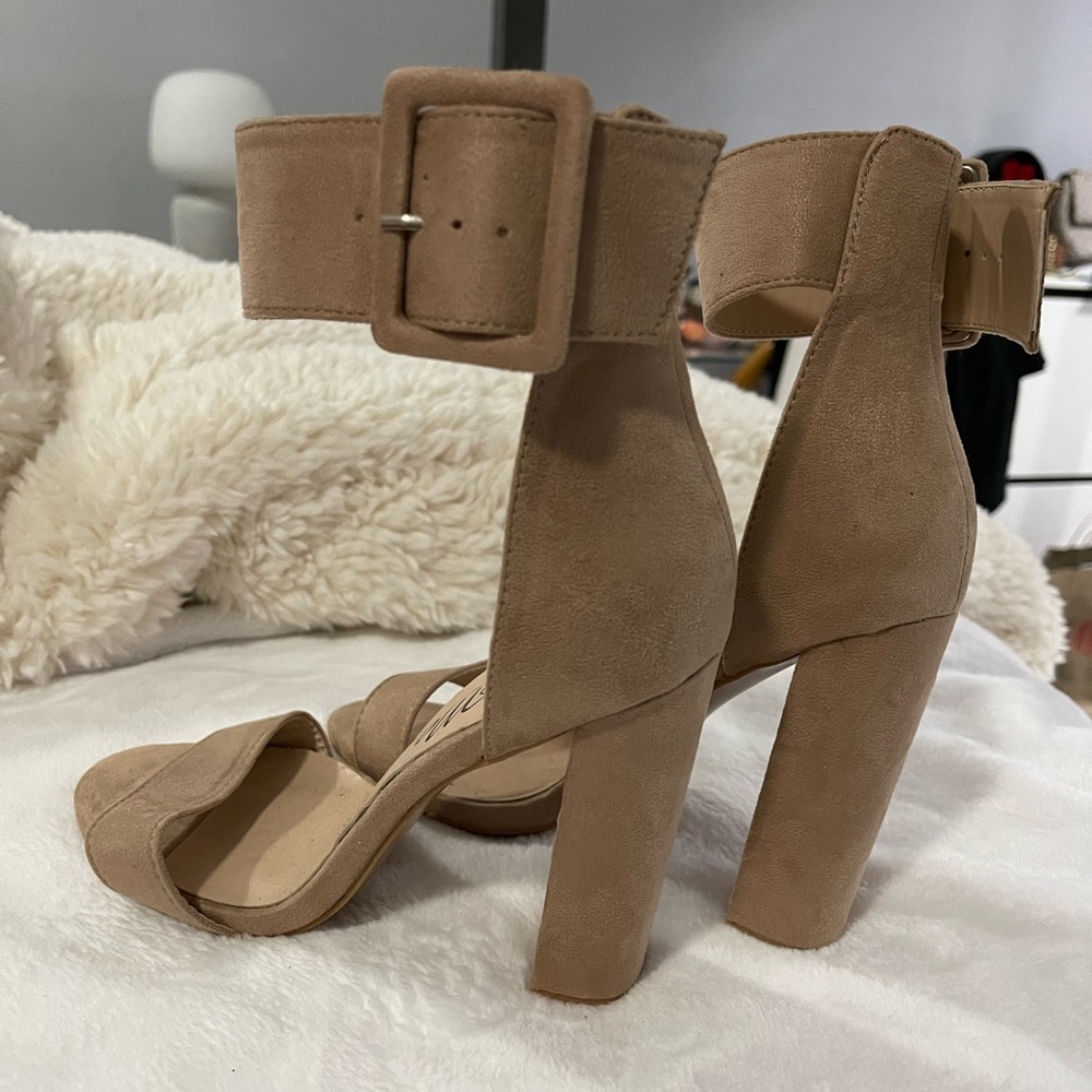 Cute tan heels